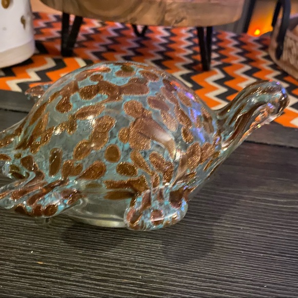 Blown glass turtle 🐢 in great shape - Picture 5 of 6